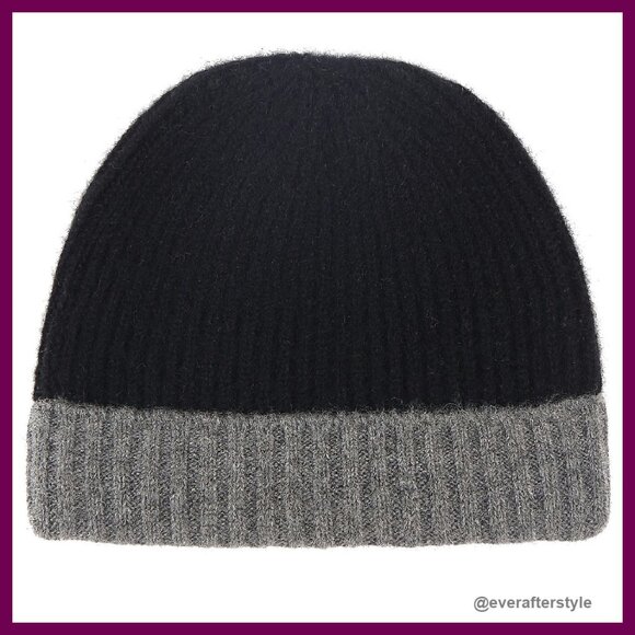Luxury Cashmere Beanie Ultra Plush Warm Soft Classic Style Slouchy Fit